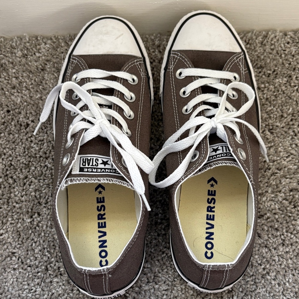 Converse Classic Brown Canvas Sneakers